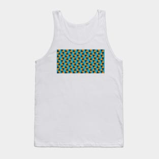 Seamless geometric pattern with triangles Tank Top